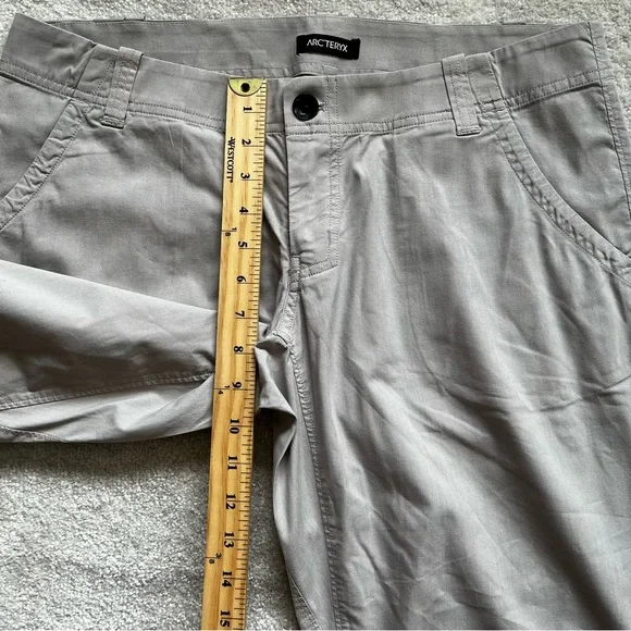 ARC’TERYX WOMENS RELAXED FIT PANTS SIZE 10 TALL ACTIVE OUTDOORS HIKING - Picture 7 of 9
